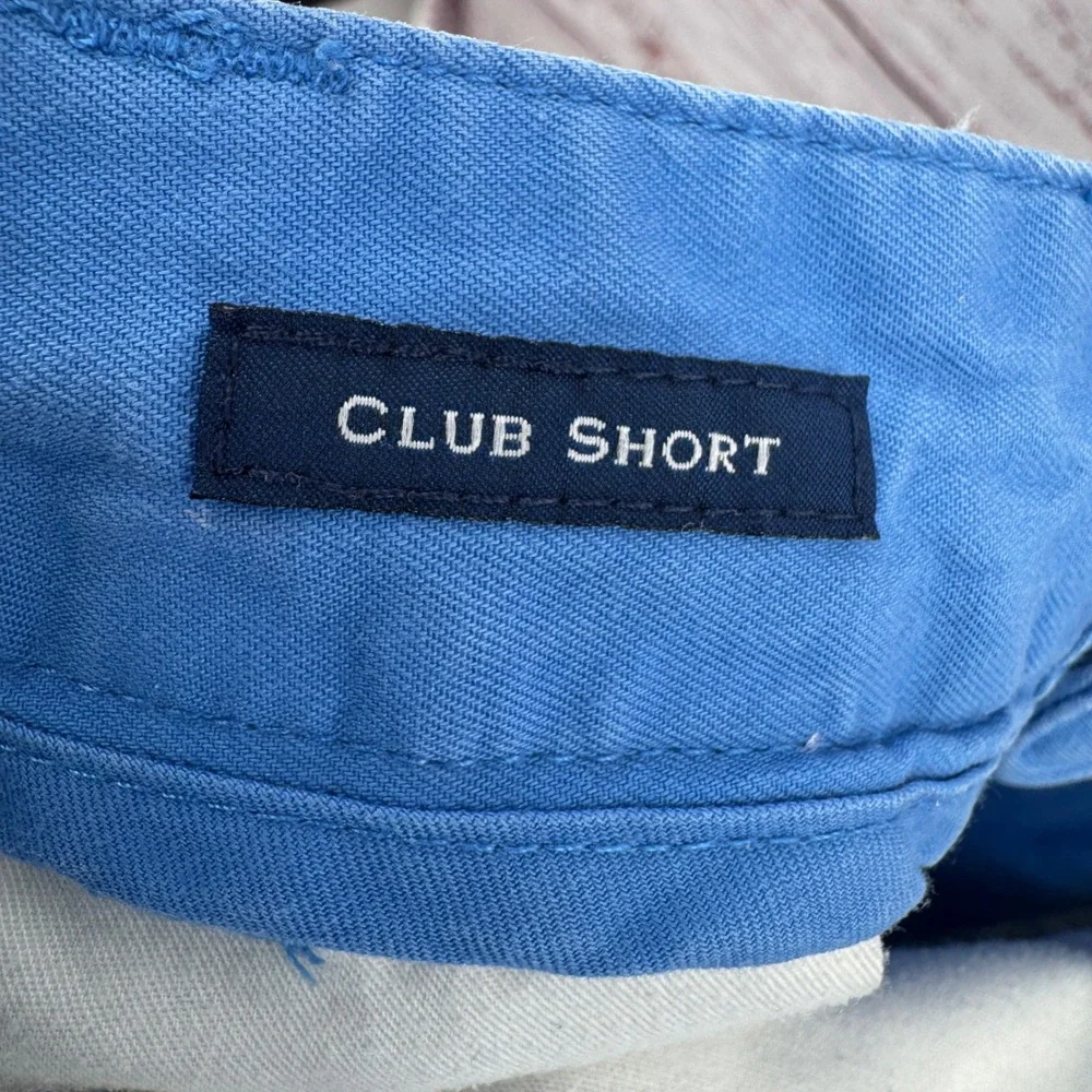 Vineyard Vines Club Shorts Mens Size‎ 34 Blue Chino Casual Preppy Golf Vacation